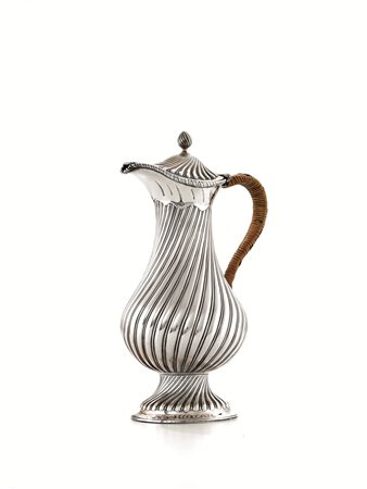 VERSATOIO, LONDRA, 1767, ARGENTIERE AUGUSTUS LE SAGEcorpo piriforme...