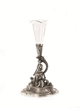 VASO PORTA FIORI, FIRENZE, 1860 CIRCA, ARGENTIERI FRATELLI MARCHESINI&nbsp;...