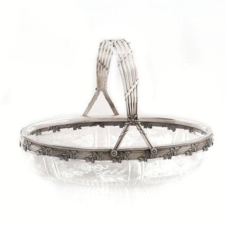 CESTINA, PARIGI, FINE SECOLO XIX, ARGENTIERE HENRI LAPEYRE&nbsp; di forma...