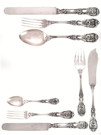 SERVITO DI POSATE, ALESSANDRIA, MET&Aacute; SECOLO XX, MANIFATTURA CESAin...