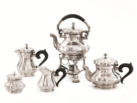 SERVITO DA T&Egrave; E CAFF&Egrave; PADOVA, SECOLO XX&nbsp; in argento...