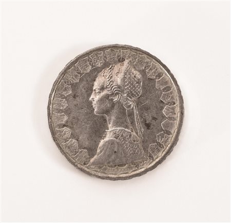 REPUBBLICA ITALIANA, 500 LIRE PROVA, 1957 diametro 29,5 mm, peso 11 grammi...