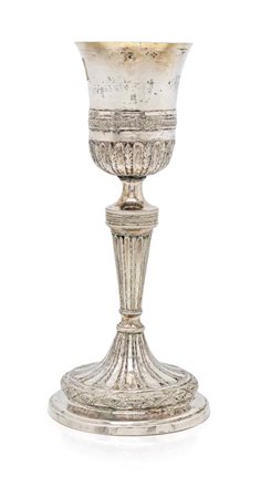 
Calice liturgico in argento 
 cm 24,5x7,5 - gr. 290
