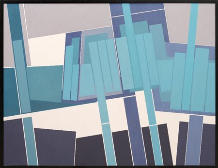 GUALTIERO NATIVI - Spazio inquieto, 1976