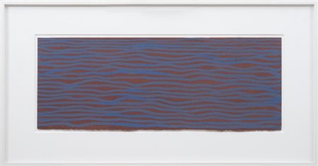 SOL LEWITT - Horizontal brushstrokes, 2003