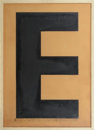 FABIO MAURI - E di Entartete kunst, 1985