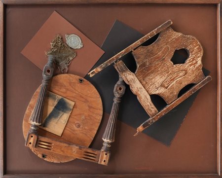 LOUISE NEVELSON - Volcanic Magic XVII, 1985