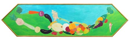 LUIGI ONTANI - Vediove con uva e uova, 1985