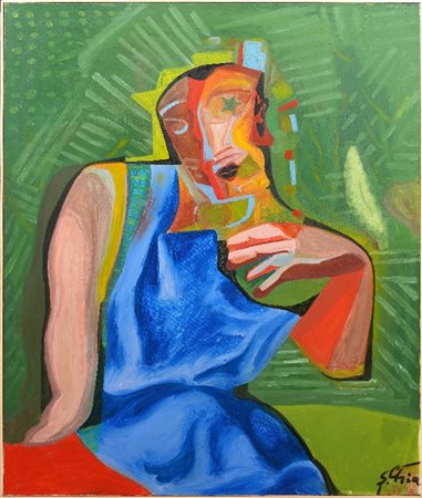 SANDRO CHIA - Cinque stelle, 1991
