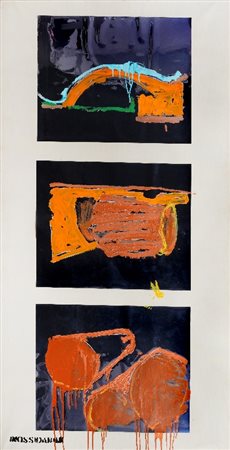 MARIO SCHIFANO - Inox, 1988