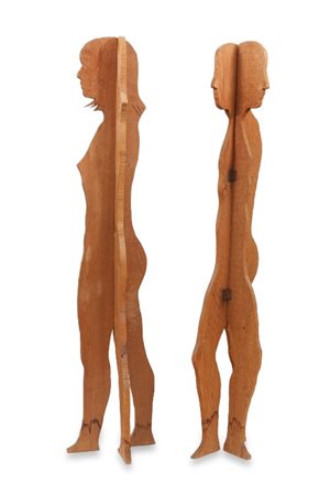 MARIO CEROLI - (Adamo ed Eva), 1968