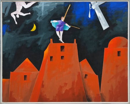 EMILIO TADINI - La lunga notte, 1987