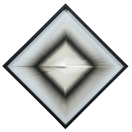 TONI COSTA - Dinamica visuale bianco, 1966