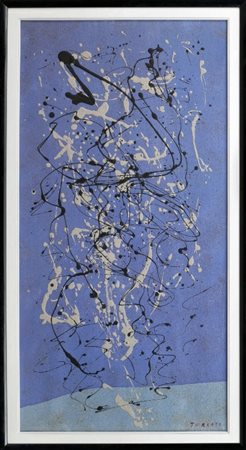 GIULIO TURCATO - Itinerario, inizio anni '70