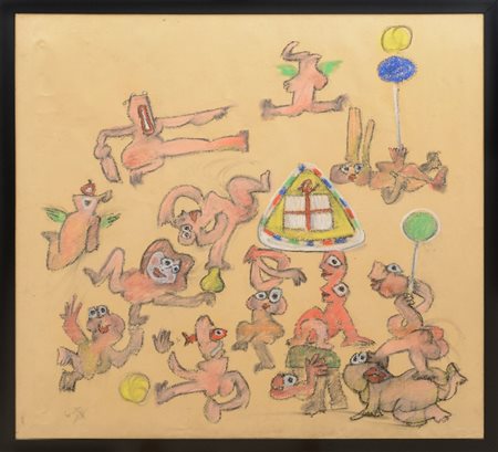 ROBERTO SEBASTIAN MATTA - La imagination balcon de su balcon, 1983