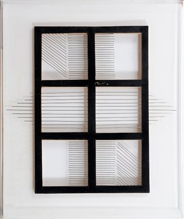 MANFREDO MASSIRONI - Struttura visiva, 1980