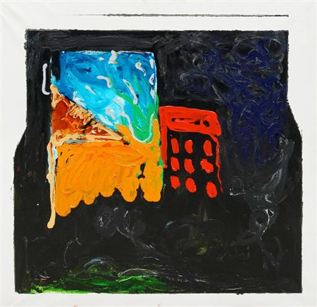 MARIO SCHIFANO - Senza titolo, 1989
