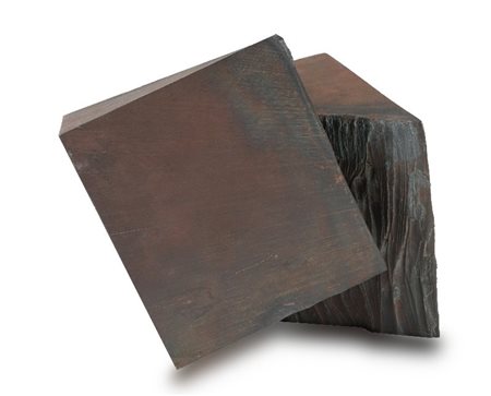 GIUSEPPE SPAGNULO - Ferro Spezzato Cubo Cubus", 2005"