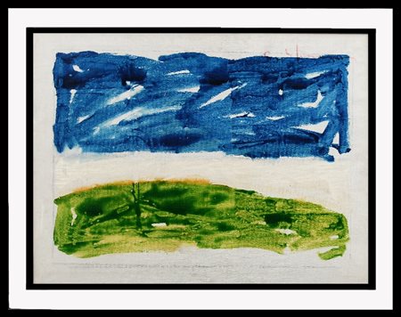 MARIO SCHIFANO - Paesaggio anemico, 1975-78