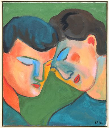 SANDRO CHIA - Almost a kiss 