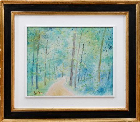 UMBERTO LILLONI - Bosco lombardo, 1967