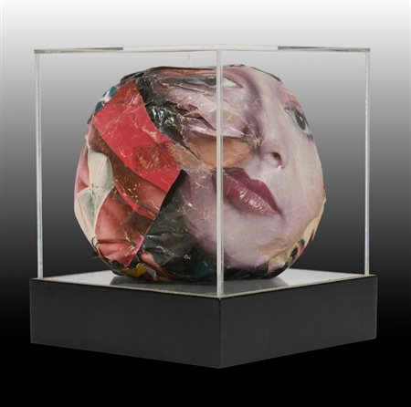 MIMMO ROTELLA - Senza titolo (plastiforme), 1971-72