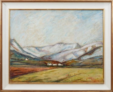 ARTURO TOSI - Paesaggio montano