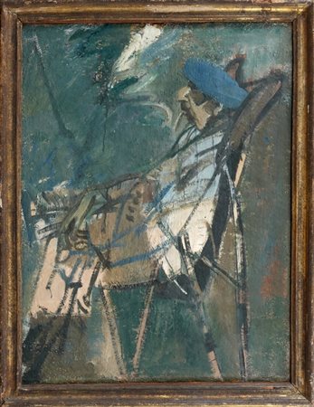 CARLO MATTIOLI - Ritratto di Roberto Longhi, 1961