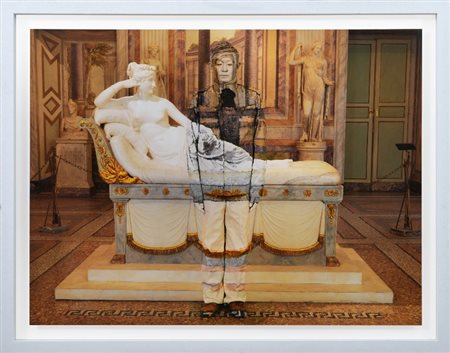 LIU BOLIN - Hiding in Italy - Paolina Bonaparte Borghese, 2012