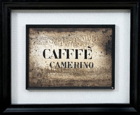 PINO PASCALI - Caffè Camerino, 1962