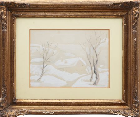FIORENZO TOMEA - Paesaggio innevato