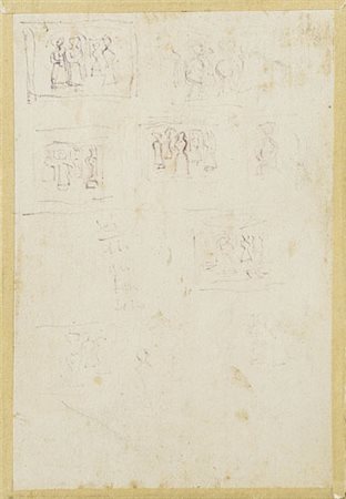 MASSIMO CAMPIGLI - Bozzetti e studi di dipinti,