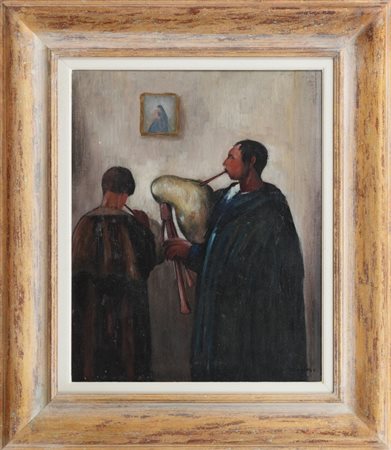 PIETRO MORANDO - Zampognaro, anni'20