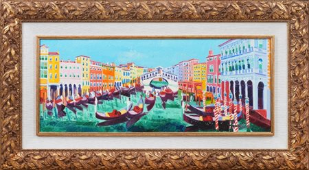 ATHOS FACCINCANI - Racconto di gondole a Venezia