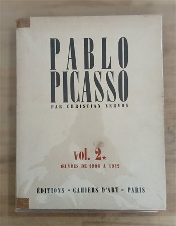 PABLO PICASSO - Pablo Picasso par Christian Zervos. Catalogue Raisonné, Vol.2. œuvres de 1906 à 1912, 1942