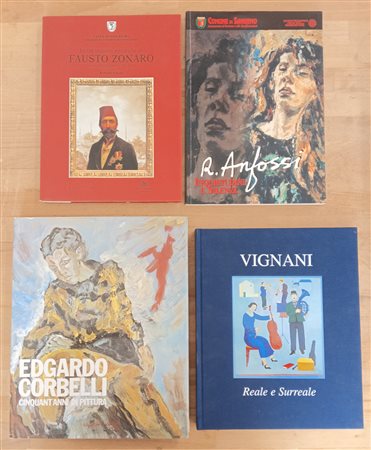 PITTURA ITALIANA DELL'800 E '900 - Lotto unico di 4 cataloghi