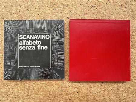 EMILIO SCANAVINO - Scanavino. Alfabeto senza fine, 1973 circa