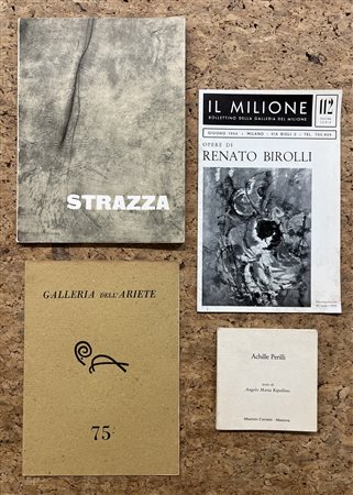 ARTE ITALIANA DEL DOPOGUERRA - Lotto unico di 4 cataloghi