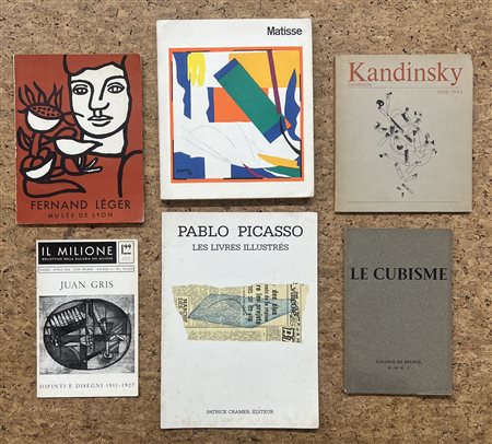 GRANDI MAESTRI DELLA STORIA DELL'ARTE  - Lotto unico di 6 cataloghi