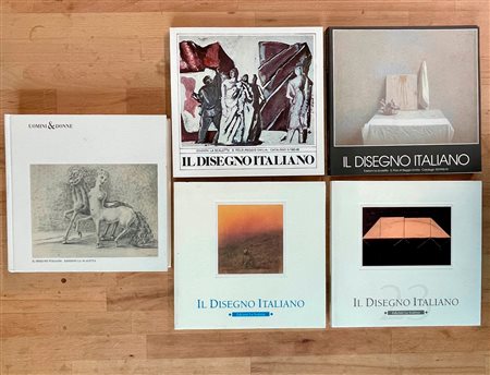 GALLERIA LA SCALETTA, REGGIO EMILIA (IL DISEGNO ITALIANO) - Lotto unico di 5 cataloghi