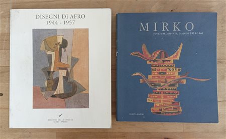 AFRO E MIRKO BASALDELLA - Lotto unico di 2 cataloghi