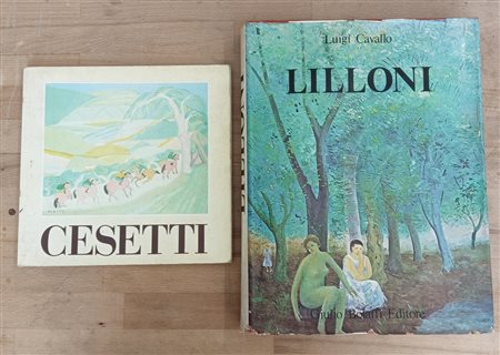UMBERTO LILLONI E GIUSEPPE CESETTI - Lotto unico di 2 cataloghi