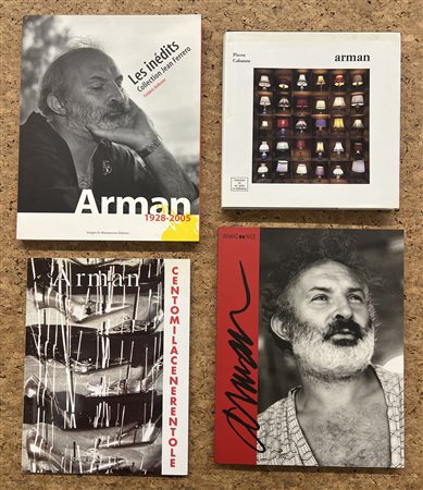 FERNANDEZ ARMAN - Lotto unico di 4 cataloghi