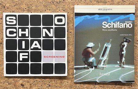 MARIO SCHIFANO  - Lotto unico di 2 cataloghi