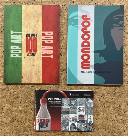 POP ART - Lotto unico di 3 cataloghi