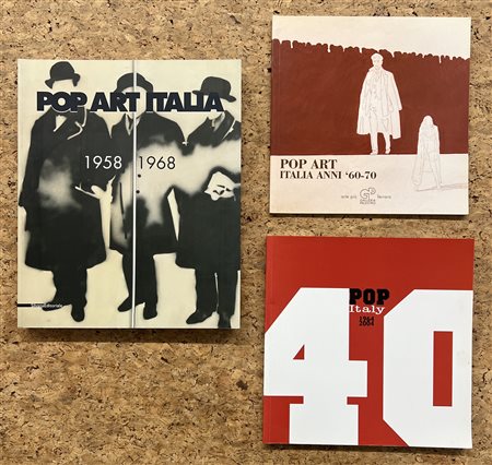 POP ART - Lotto unico di 3 cataloghi: