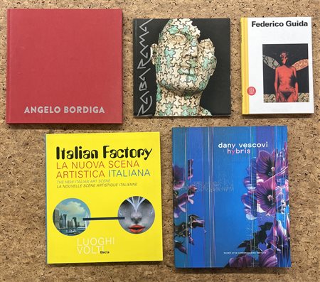 ARTE CONTEMPORANEA ITALIANA - Lotto unico di 5 cataloghi