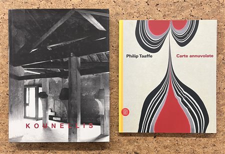 JANNIS KOUNELLIS E PHILIP TAAFFE - Lotto unico di 2 cataloghi