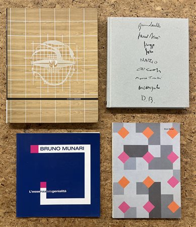SCUOLA DI SAN LORENZO - PASTIFICIO CERERE E BRUNO MUNARI - Lotto unico di 4 cataloghi