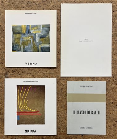 ARTE ANALITICA  - Lotto unico di 4 cataloghi